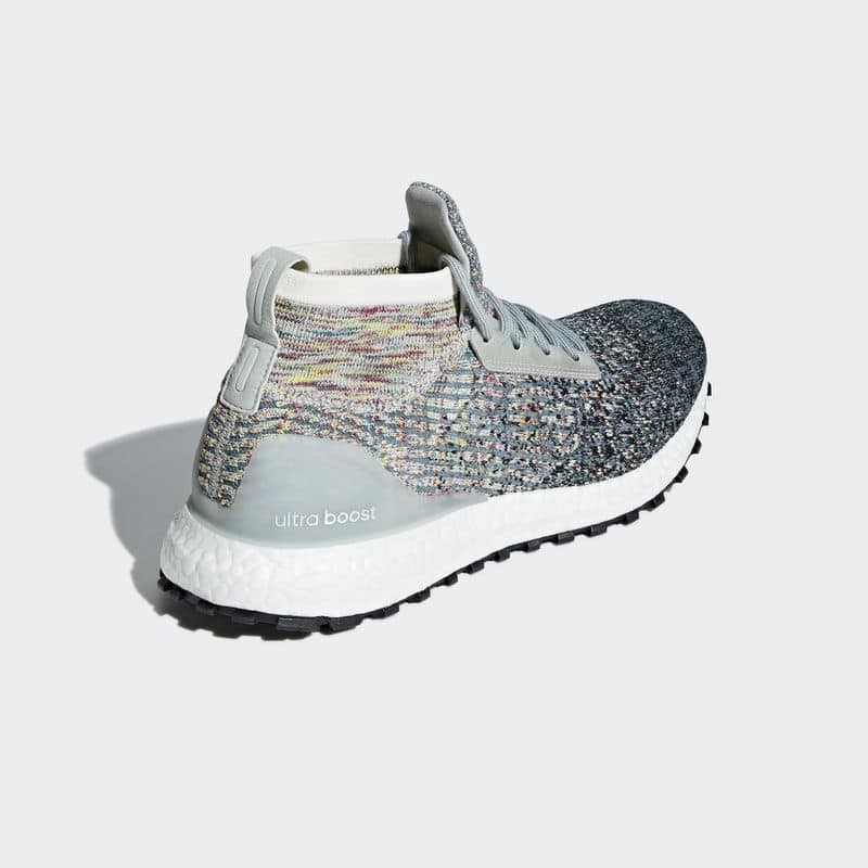 Ultra boost mid white silver hotsell